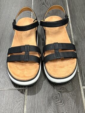 Women's Black VIONIC Sandals - Size 8.5